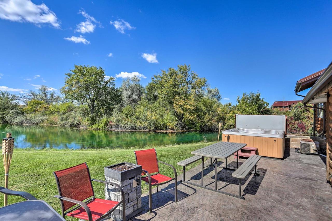 Rustic Spearfish Cabin On 12-Acre Trout Farm Экстерьер фото