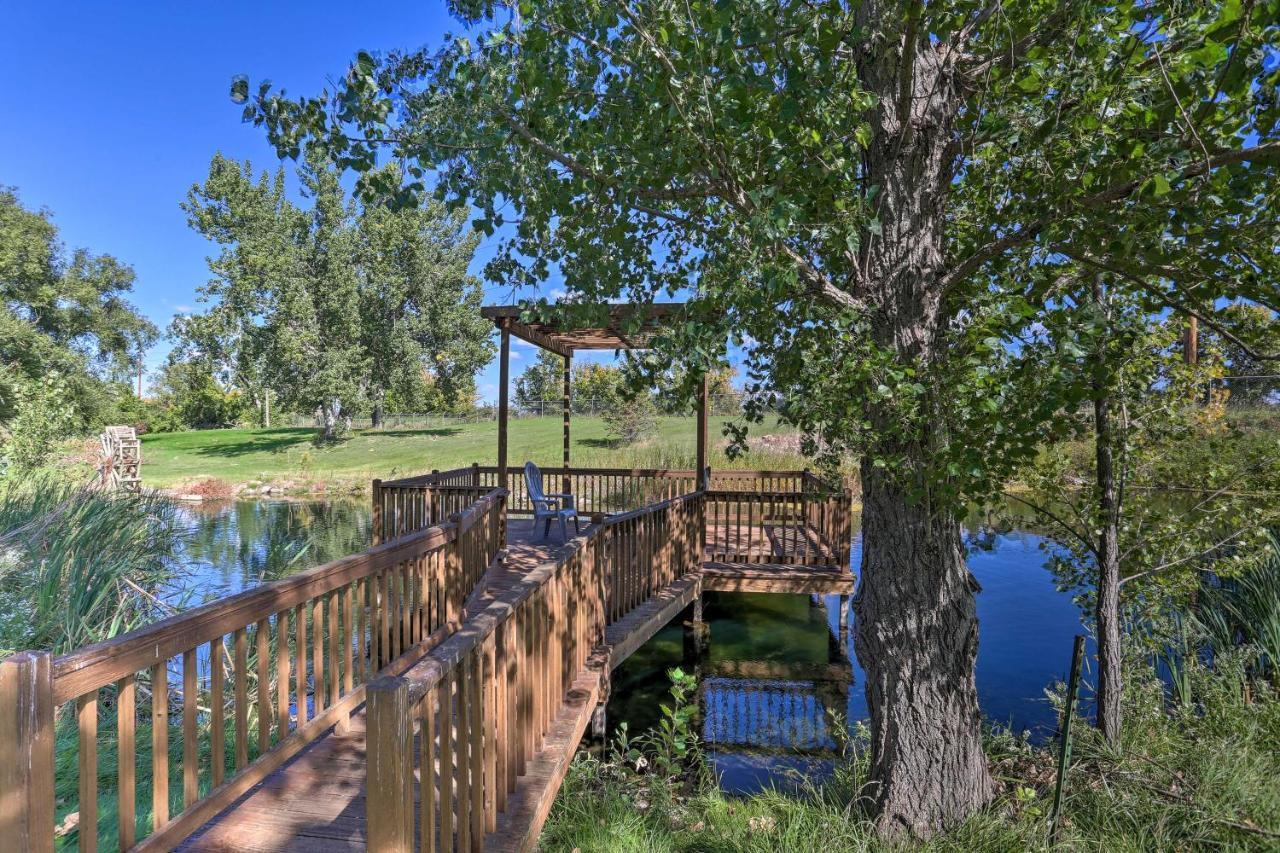 Rustic Spearfish Cabin On 12-Acre Trout Farm Экстерьер фото