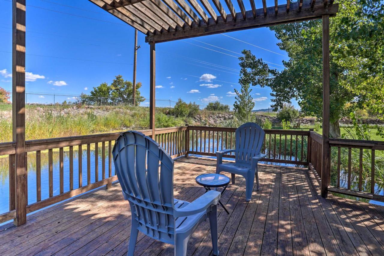 Rustic Spearfish Cabin On 12-Acre Trout Farm Экстерьер фото